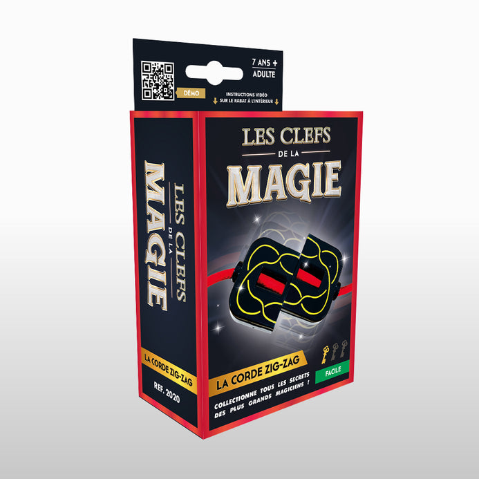 Corde zig zag-Visible cut - article de magie Corde zig zag-Visible cut - article de magie