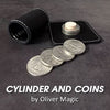 cylinder and coins oliver magic tour de magie ramsay