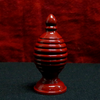 Egg Vase & Silk (Rouge)