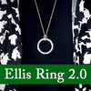 Ellis ring 2 oliver magic anneau chaine aimant gimmick coquille tour de magie metal