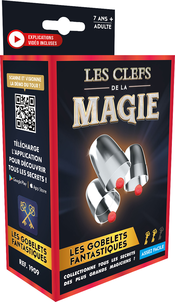 Tour de Magie : Les Gobelets Fantastiques - Les Clefs de la Magie – Magic  Dream