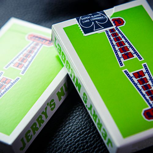 Gilded Vintage Feel Jerry's Nuggets (Blue) Playing Cards