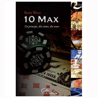 livre de magie 10 MAX du magicien BORIS WILD