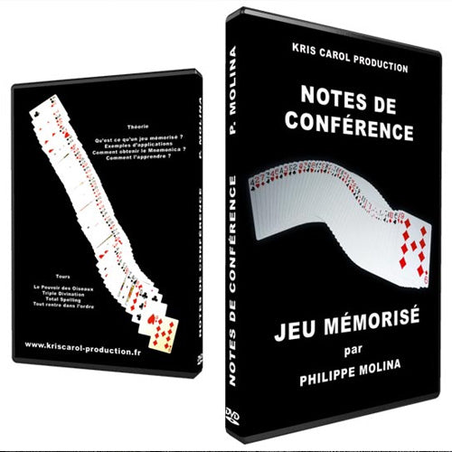 NOTE DE CONFERENCE SUR LE JEU MEMORISE – Magic Dream