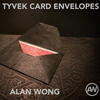 Black Tyvek Card Envelopes (10 pk) by Alan Wong - Trick